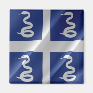 Aimant MQ - Martinique - Drapeau