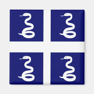 Aimant MQ - Martinique - Drapeau