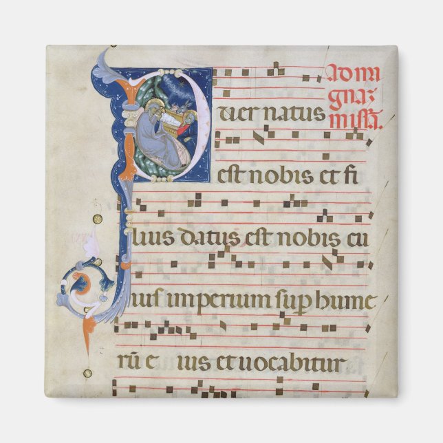 Aimant Ms 561 Page avec l'historique "P" initial (Devant)