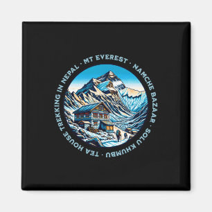 Aimant Mt Everest Namche Bazaar Maison de Thé Randonnée N