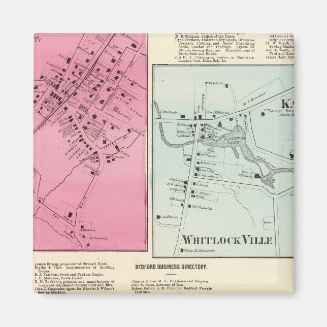 Aimant Mt Kisco, Katonah, Whitlock Ville, Bedford (Devant)