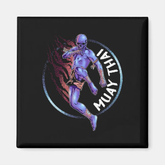 Aimant Muay Thai Skeleton