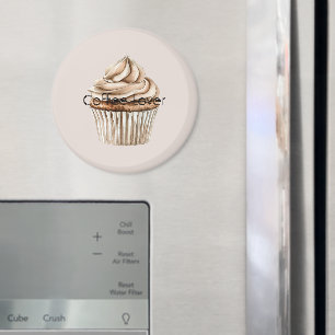 Aimant Muffin au café à la crème