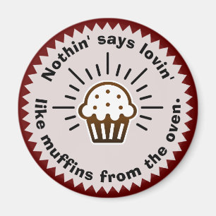 Aimant Muffins de l'aimant du four