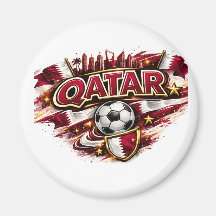 Mug pour supporter de football qatari | Supporter
