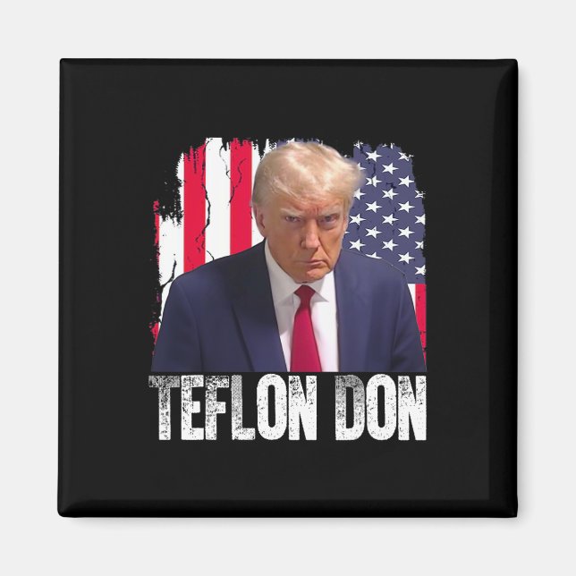 Aimant Mugshot de Teflon Don Donald Trump  (Devant)
