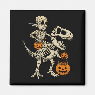 Aimant Mummy Skeleton équitation Dinosaur T Rex Enfants g