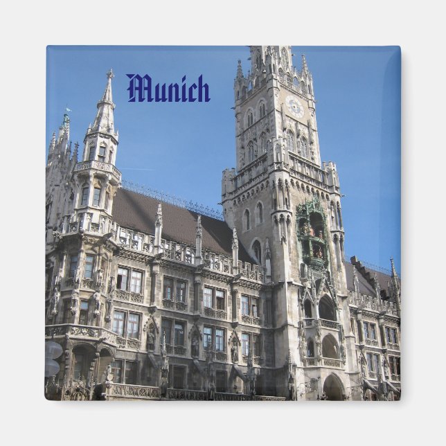Aimant Munich Rathaus (Devant)
