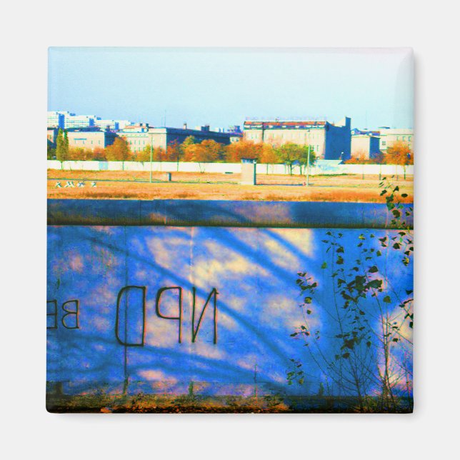 Aimant Mur Berlin Allemagne vintage (Devant)