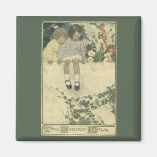 Aimant Mur de jardin Jessie Willcox Smith, Enfants Vintag