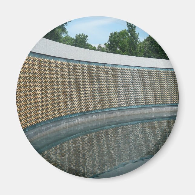 Aimant Mur de la liberté commémorative 2ème guerre mondia (Devant)