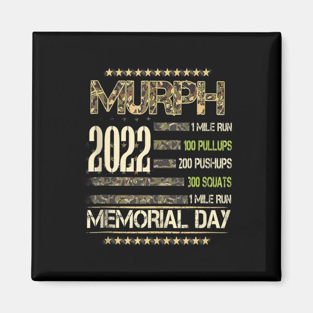 Aimant Murph Memorial Day 2022 - pour les haltérophiles e (Devant)