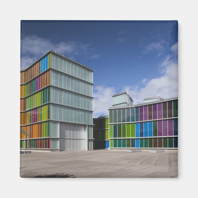 Aimant MUSAC, musée d'art contemporain (Devant)