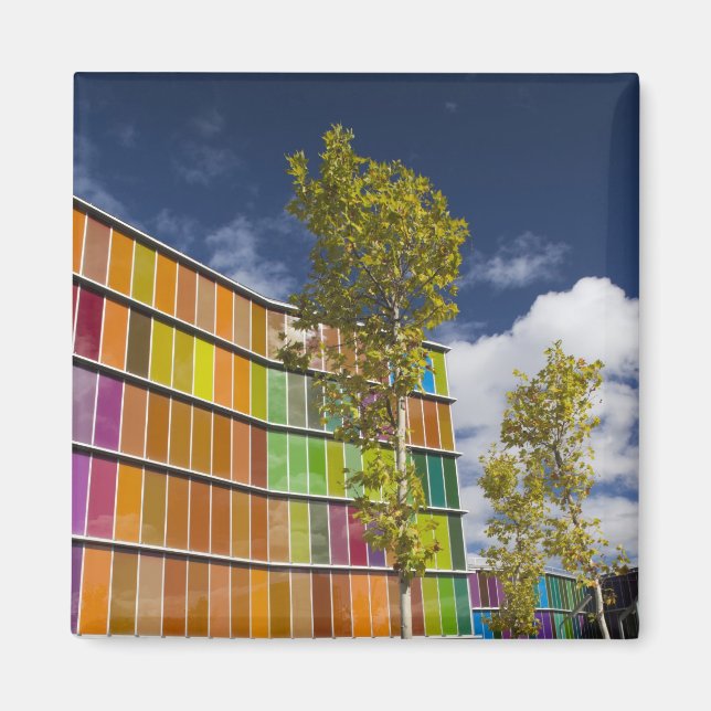 Aimant MUSAC, musée d'art contemporain (Devant)