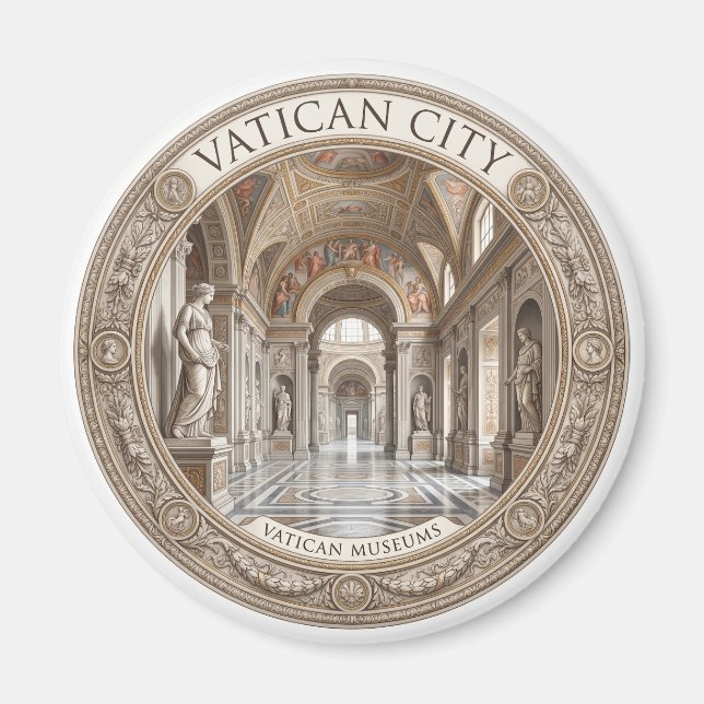 Aimant Musées du Vatican (Devant)