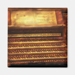 Aimant Musicien - organiste - l'organe de tuyau