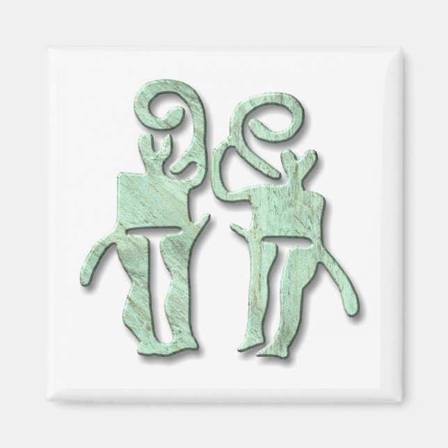 Aimant Musiciens-cuivre (Devant)