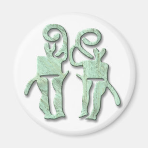 Aimant Musiciens-cuivre