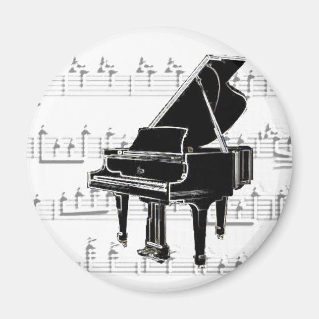 Aimant Musique à mes oreilles (Devant)