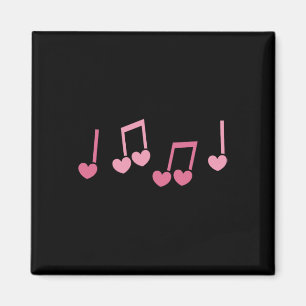 Aimant Musique Cœur Note de Musique Drôle Musicien Enfant