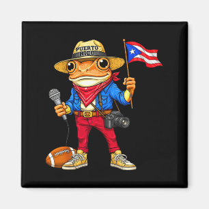 Aimant Musique de rue grenouille coqui de Porto Rico foot