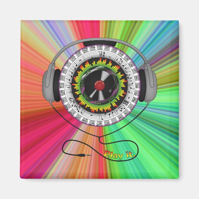 Aimant Musique de vie (Devant)