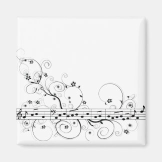 Aimant Musique florale