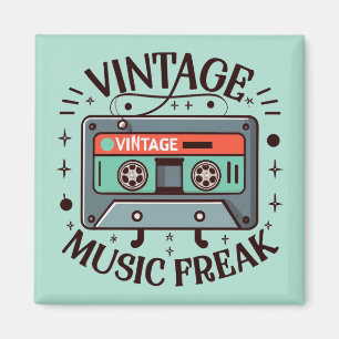Aimant Musique vintage Freak