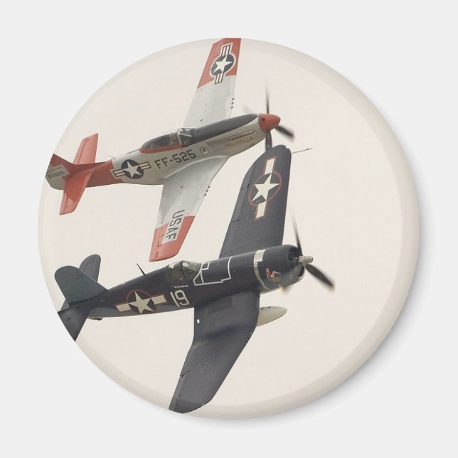 Aimant Mustang & Corsair (Devant)