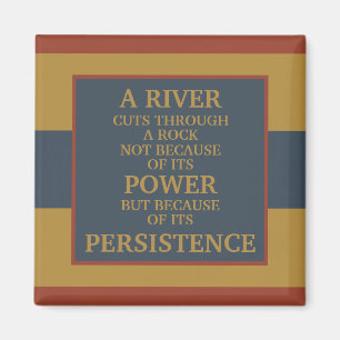 Aimant Mustard Jaune Marine Blue Rust Motivationnel Fort