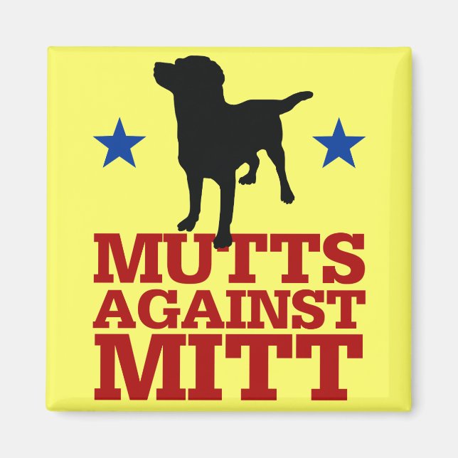Aimant Mutt contre Mitt (Devant)
