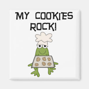 Aimant My Cookies Rock Tshirts et cadeaux