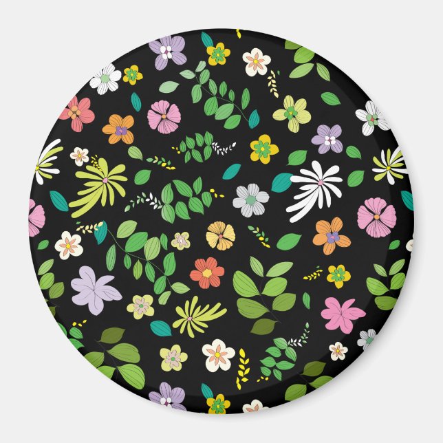 Aimant My Flower Design 5 (Devant)