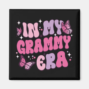 Aimant My Grammy Era drôle Papillon Super Retro Mères