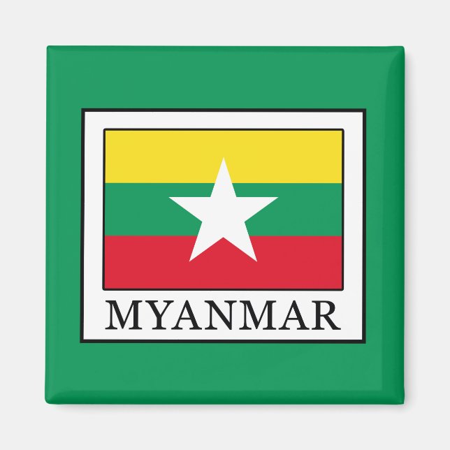 Aimant Myanmar (Devant)