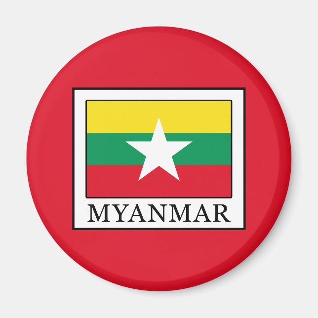 Aimant Myanmar (Devant)