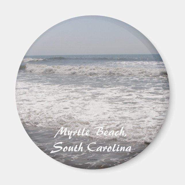 Aimant Myrtle Beach, Caroline du Sud (Devant)