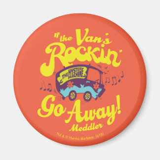 Aimant Mystery Machine "Si le Rockin du Van'..."
