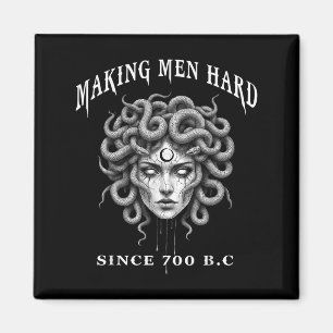 Aimant Mythologie grecque drôle Medusa rend les hommes du