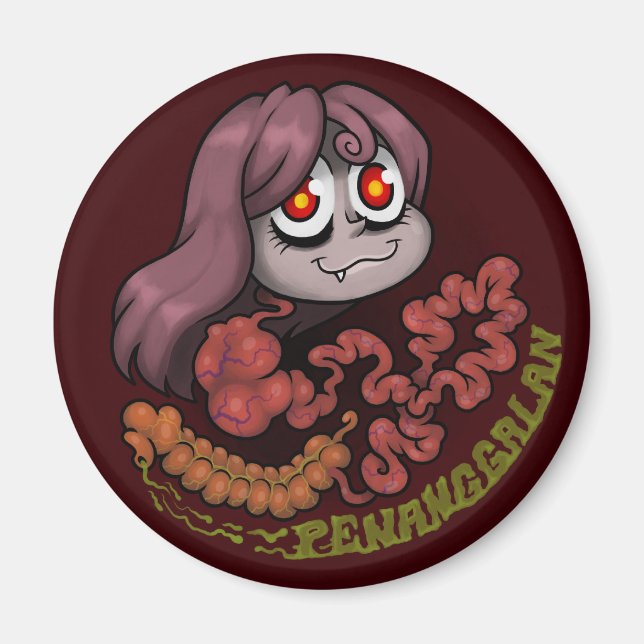 Aimant MYTHOLOGIE : Le Penanggalan (Devant)