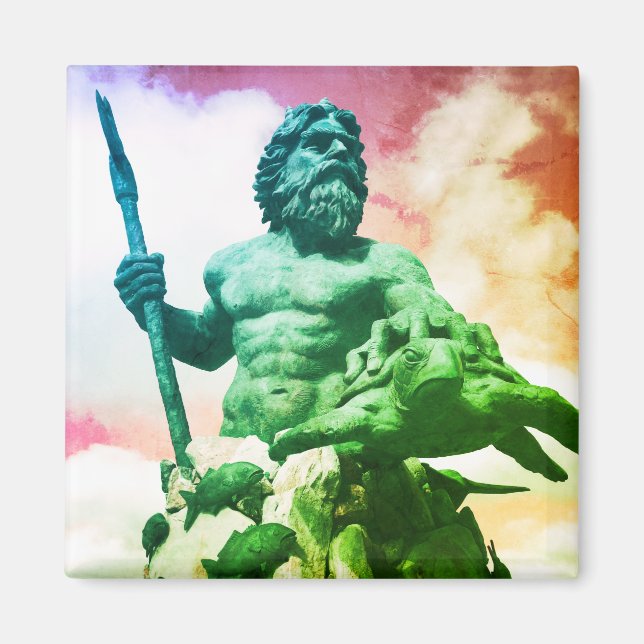 Aimant mythologie romaine de neptune (Devant)
