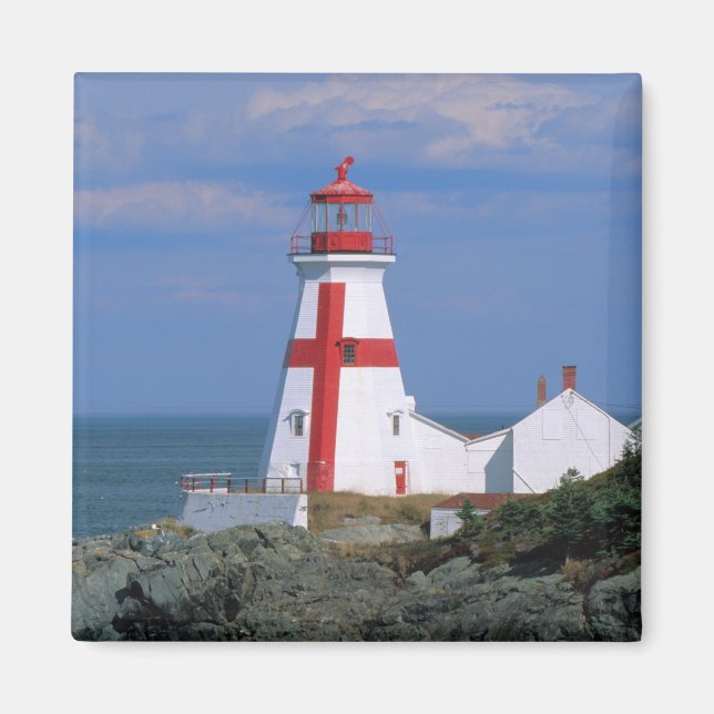 Aimant NA, Canada, Nouveau-Brunswick, île Campobello. (Devant)