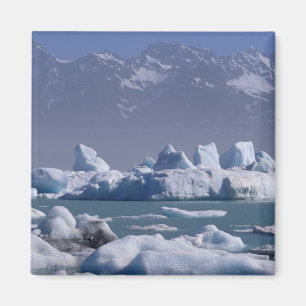Aimant NA, États-Unis, Alaska, chaîne St. Elias, rivière
