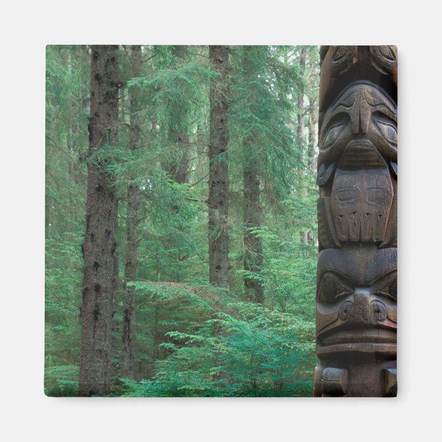 Aimant NA, États-Unis, Alaska, Sitka, Sitka Totem Park, A (Devant)