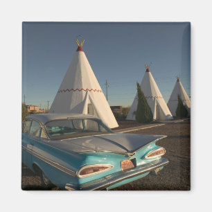 Aimant NA, États-Unis, Arizona, Holbrook Route 66, Wigwam