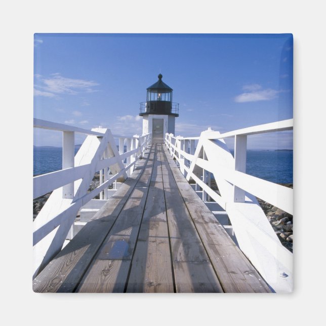 Aimant NA, États-Unis, Maine, Port Clyde. Marshall Point  (Devant)