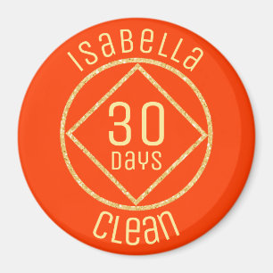 Aimant NA Narcotiques personnalisées Anonymous 30 jours 