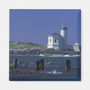 Aimant NA, USA, Oregon, Bandon, Phare de Coquille