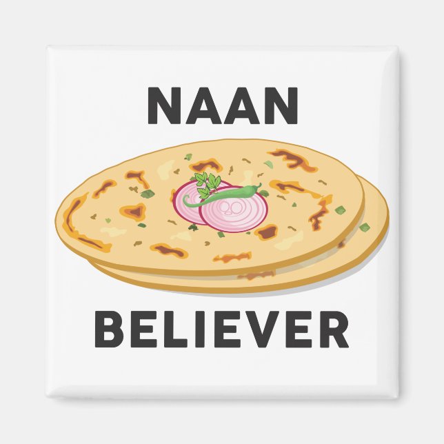 Aimant Naan believer Funny Inde Pakistan Amateur de nourr (Devant)