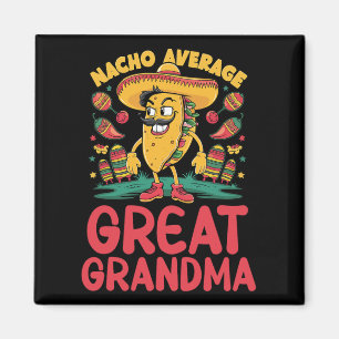 Aimant Nacho Grand grand grand-mère mexicaine jumelé Cinc